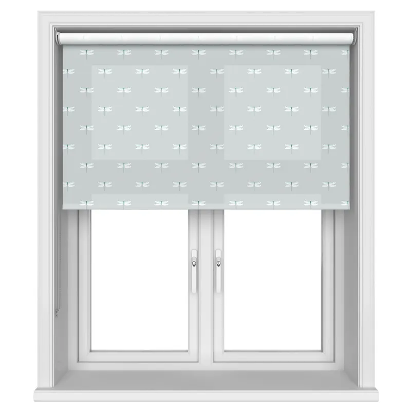 Sophie Allport Dragonfly Grey Blue Blinds Uk
