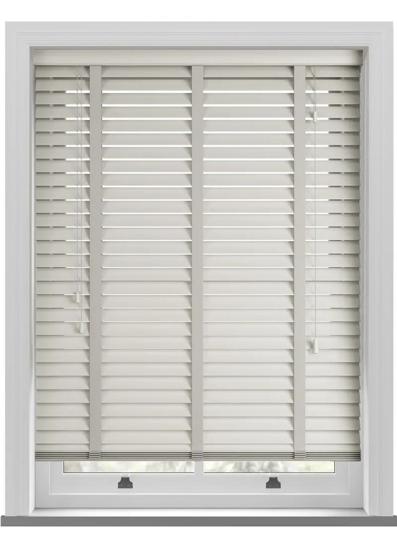 Polar Taped Real Wood Blind