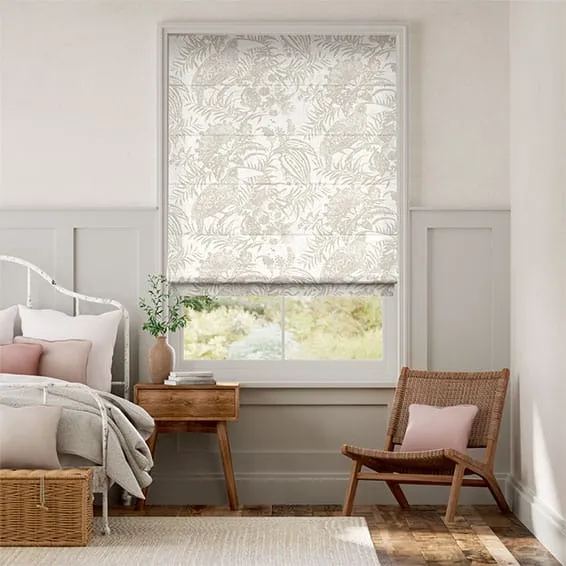 Toco Neutral Roman Blind