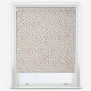 Sonova Studio Ditsy Love True Red Roller Blind