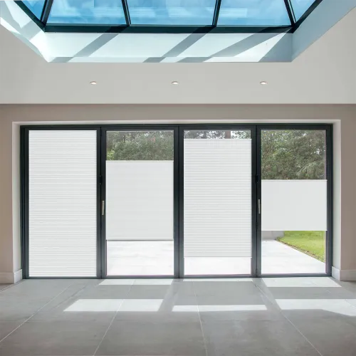 Fittoframe Dovestone White Honeycomb Pleated Blind