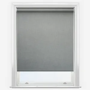 Leniro Blackout Dove Grey Roller Blind
