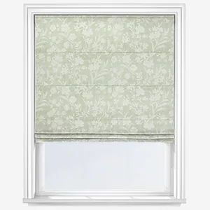 Laura Ashley Rye Hedgerow Green Roman Blind