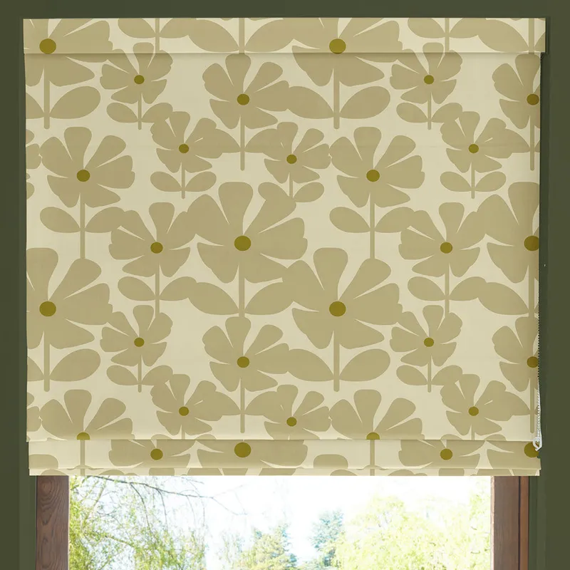 Orla Kiely Wildflower Made To Measure Roman Blind Vintage Lace