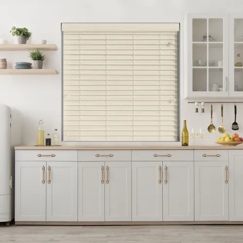 Scandi Oak Wood Grain Faux Wood Blind