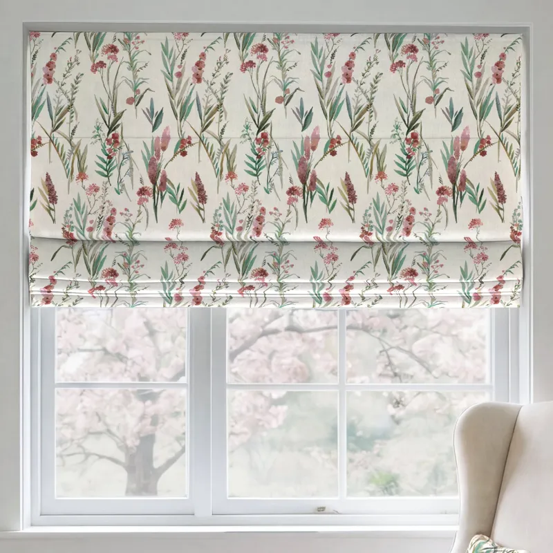 Ante Decor Combe Made To Measure Roman Blind Dusty Rose