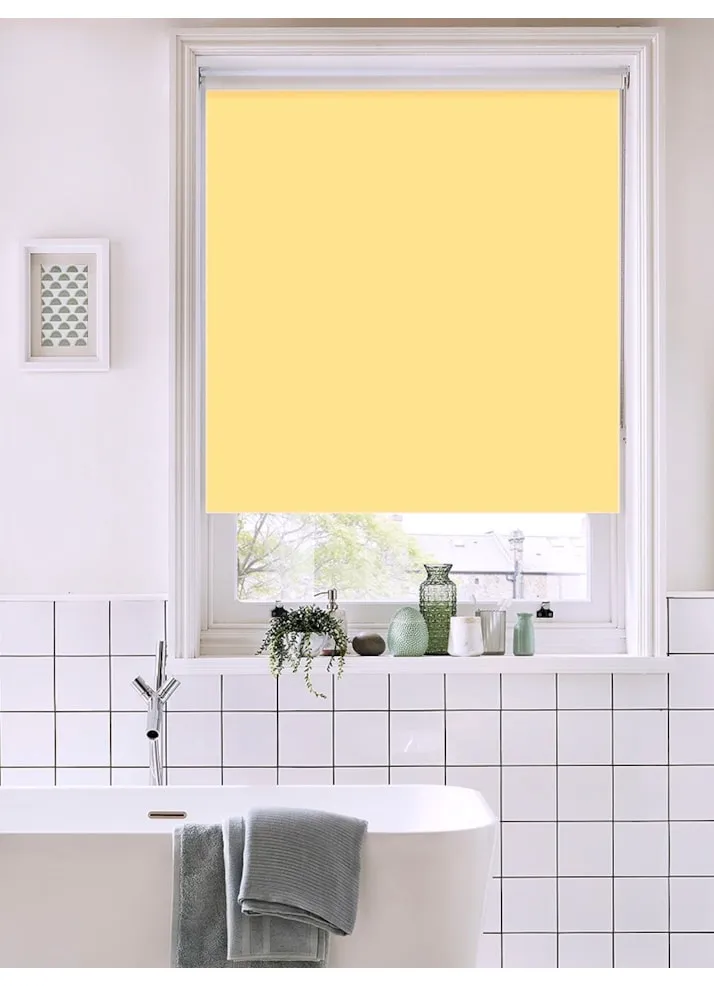 Cream Tea Bathroom Roller Blind