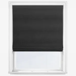Naturo Recycled Charcoal Grey Roman Blind