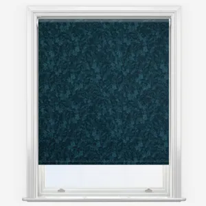 Sonova Studio Leafy Midnight Blue Roller Blind
