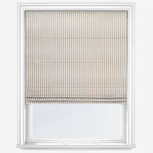 Emily Bond Oscar Stripe Gold Roman Blind