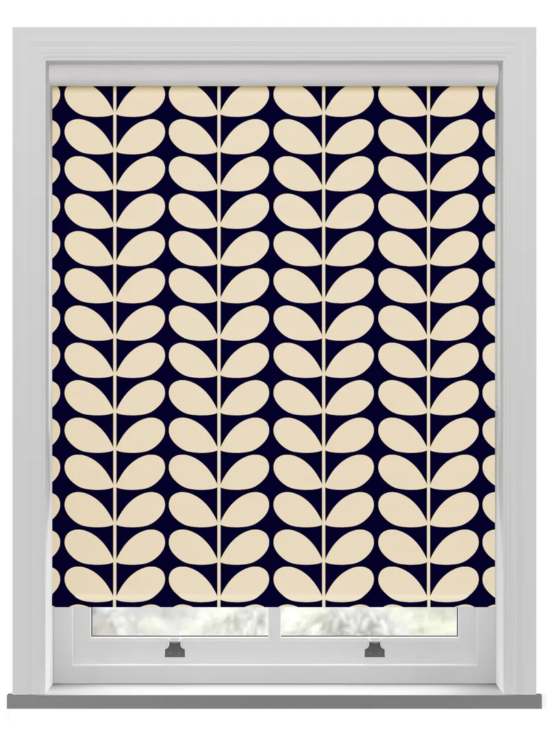 Orla Kiely Solid Stem Whale Roller Blind