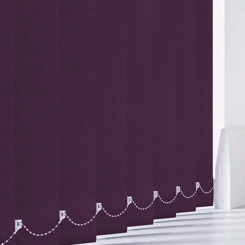 Aqualush Wine Pvc Vertical Blind