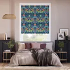 Elm House Nighttime Blue Roller Blind
