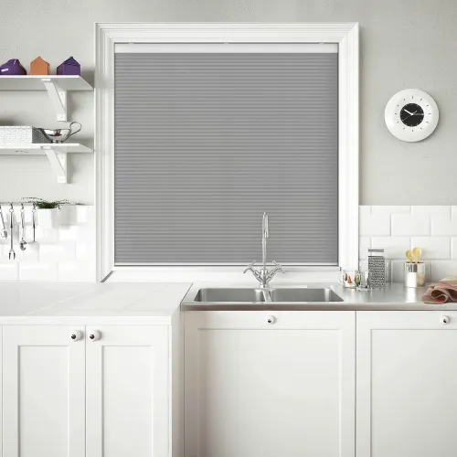Velto Concrete Cordless Honeycomb Pleated Blind