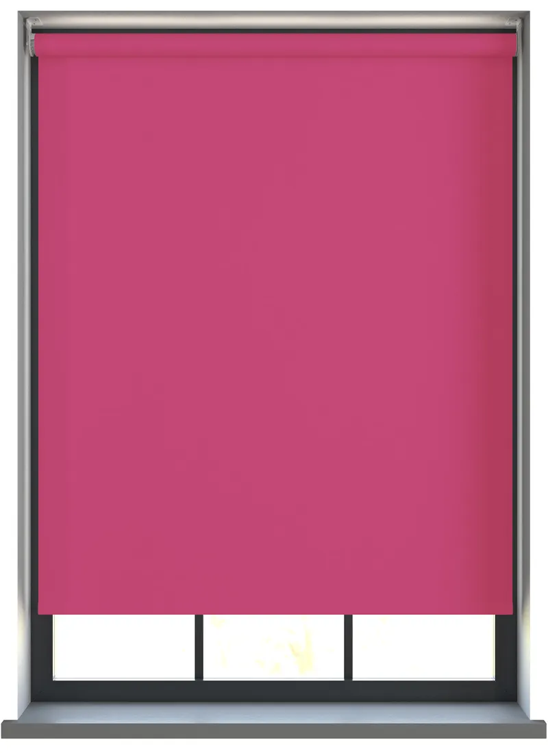 Amor Vibrant Pink Roller Blind