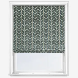 Harlequin Perplex Graphite Roman Blind