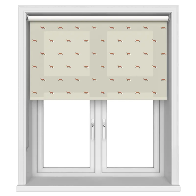 Sophie Allport Foxes Soft Linen Blinds Uk