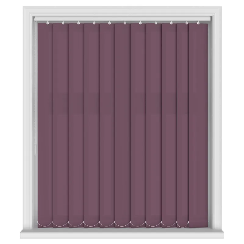 Unicolour Mulberry 127mm Blinds Uk