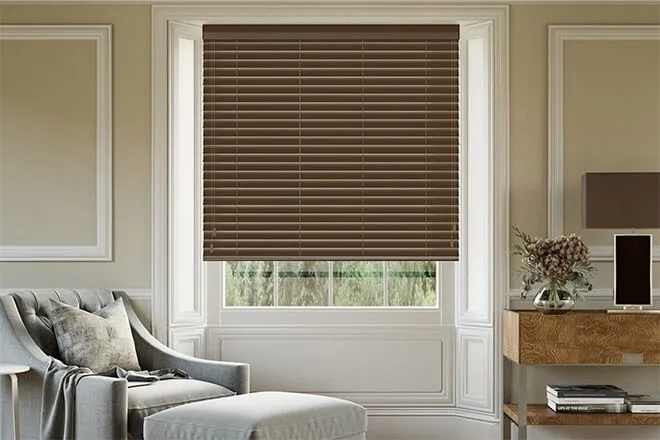 Morgan Chestnut - Wooden Blind