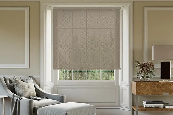 Vision Brown - 5% Magic Screen Roller Blind