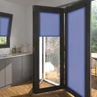 Burst Navy Blue Perfect Fit Dimout Roller