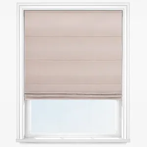 Soft Recycled Blush Roman Blind