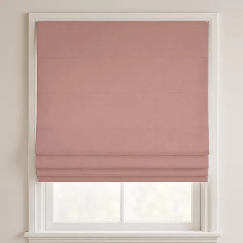 Glamour Rose Deluxe Roman Blinds