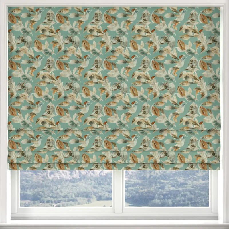 Ante Decor Zara Made To Measure Roman Blind Blue
