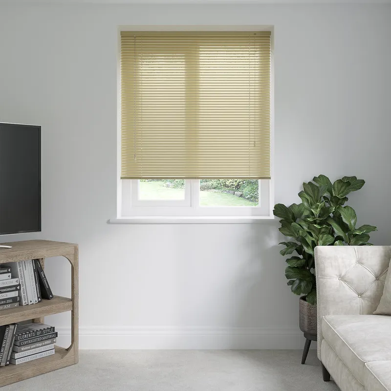 Glimmer Gold Venetian Blinds 25mm