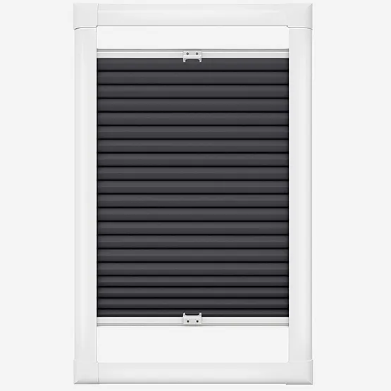Berlin Blackout Jet Perfect Fit Pleated Blind