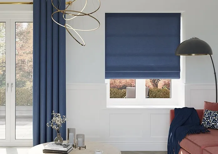 Stamford Denim - Roman Blind