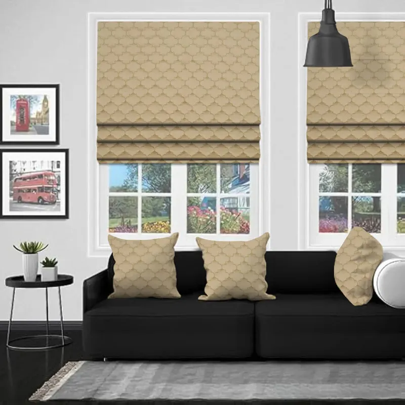 Eb Alhambra Caramel Roman Blind