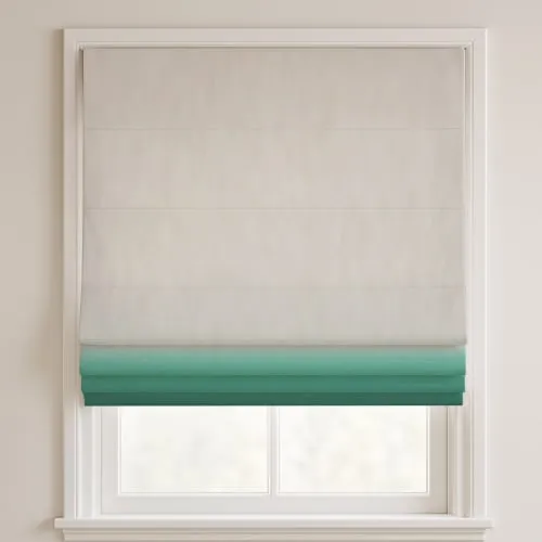 Luna Ocean Deluxe Roman Blinds