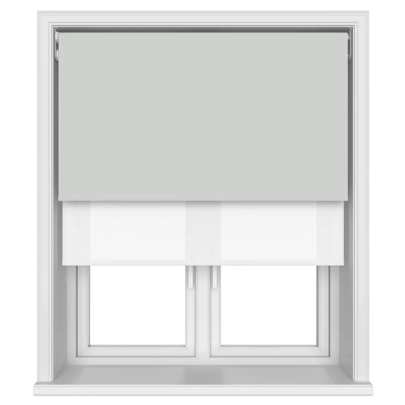 Bella Mirage Motorised Double Roller Blind Blinds Uk