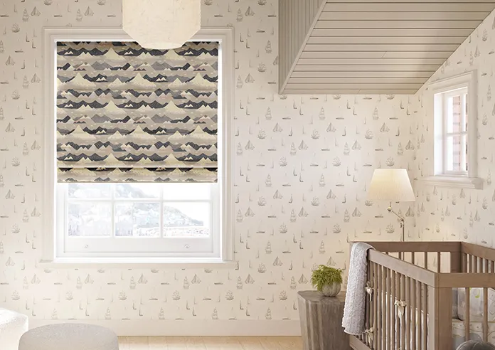 Serene Summit Breeze - Roman Blind