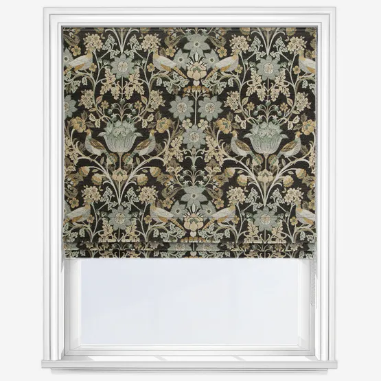 Holcombe Noir Roman Blind