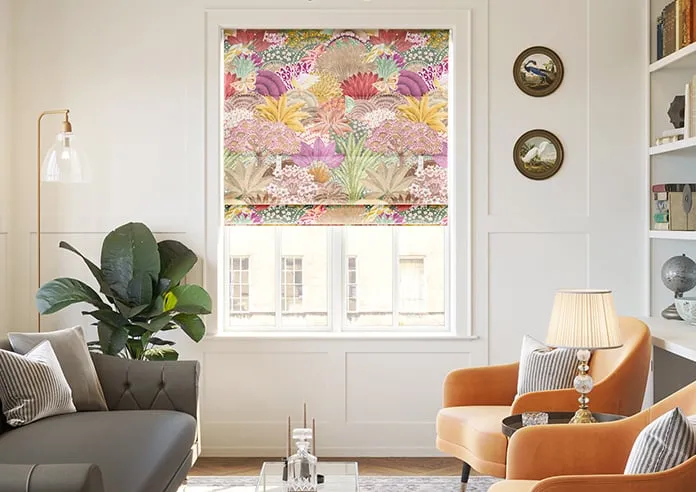Kolkata Velvet Summer Haze - Roman Blind