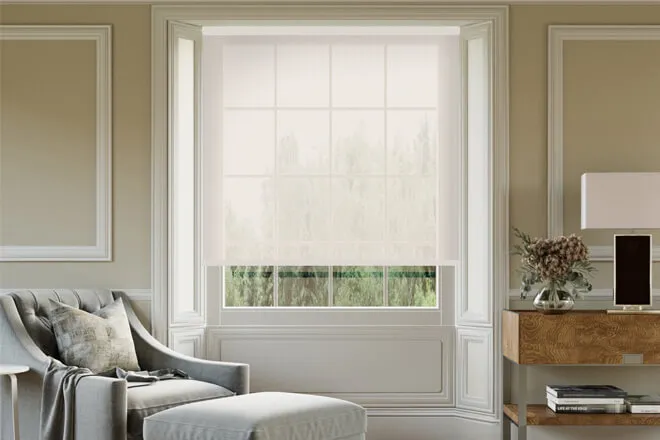 Vision Ivory - 5% Magic Screen Roller Blind