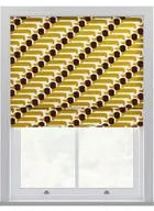 Orla Kiely Dog Show Yellow Roman Blinds