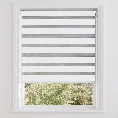 Verve White Day & Night Roller Blinds