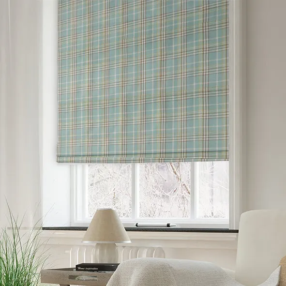 Casey Made To Measure Roman Blind Duckegg