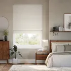 Carina Jacquard Light Taupe Roman Blind