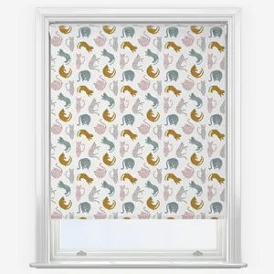 Sonova Studio Pretzel Blush And Mint Roller Blind
