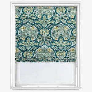 Murano Teal Roman Blind