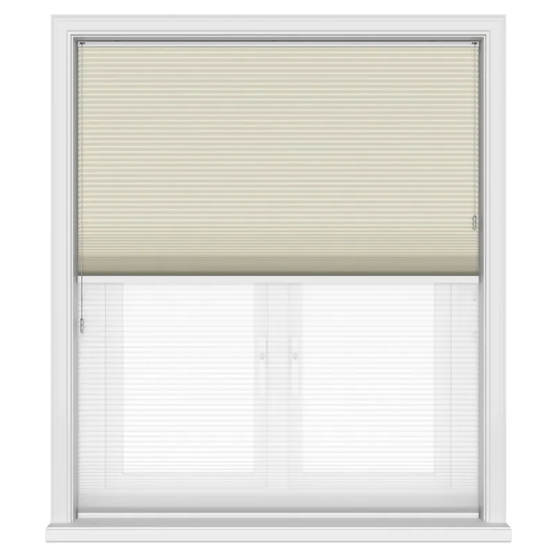 Tradechoice Blockout Cream Day & Night Blinds Uk