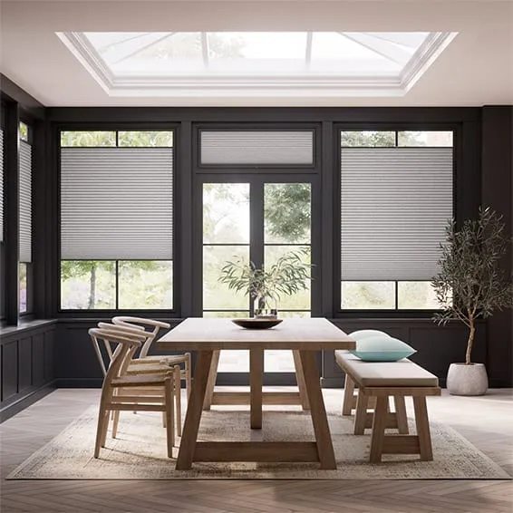 Perfect Fit Duoshade Crackle Fog Thermal Blind