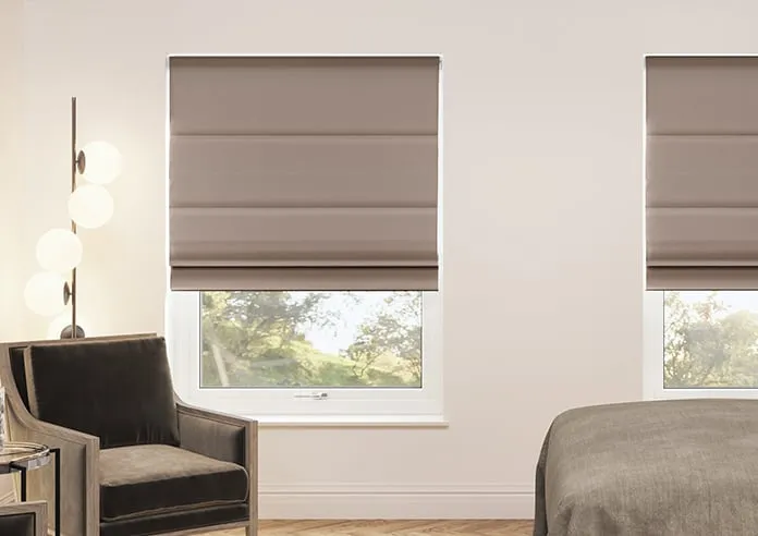 Lyra Cedar - Roman Blind