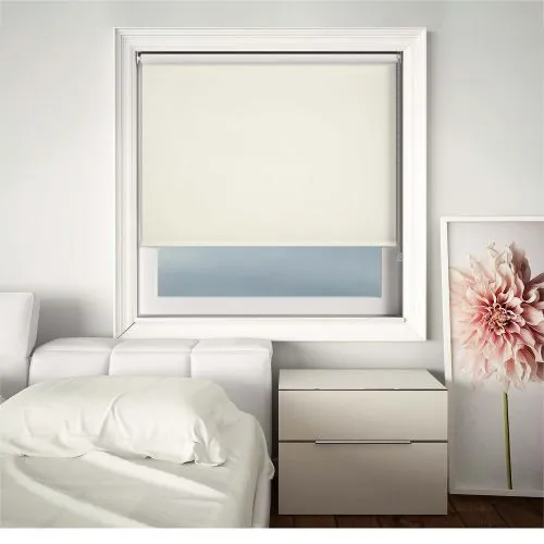 Eden Soft White Roller Blind