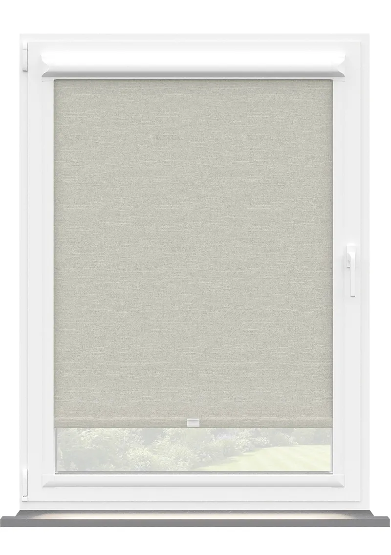 Beige Linen Touch Perfect Fit Roller Blind