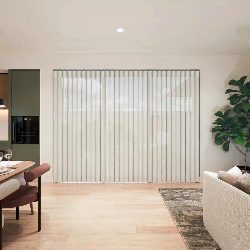 Warm Grey Illusion Blinds